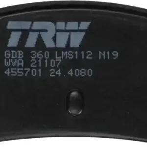 Aktuální Sada brzdových destiček TRW GDB360 - FIAT CROMA 85-96