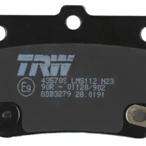 Vysoce Kvalitní Sada brzdových destiček TRW GDB3279 - TOYOTA RAV-4