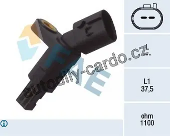 Snímač, počet otáček kol - FAE 78016 Cenová Bomba