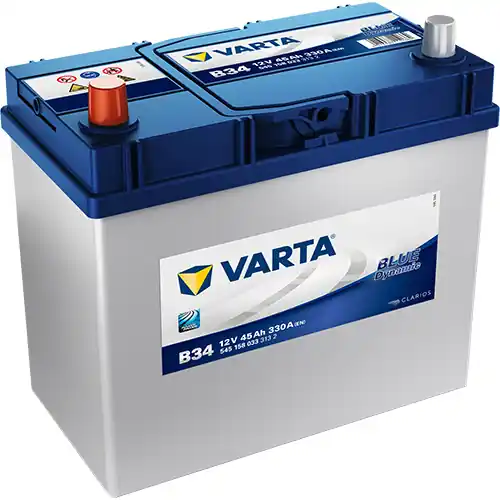 Vysoce Kvalitní Autobaterie VARTA Blue Dynamic 45Ah/330A (545158033)