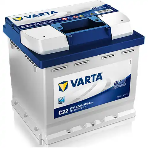 Autobaterie VARTA Blue Dynamic 52Ah/470A (552400047) Nízká Cena