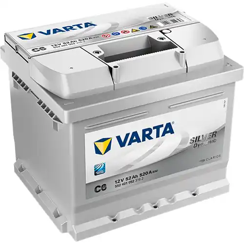 Cenový Hit Autobaterie VARTA Silver Dynamic 52Ah/520A (552401052)
