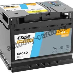 Přímo Od Výrobce Autobaterie EXIDE EA640 - 64Ah 640A