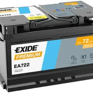 Poslední Šance Autobaterie EXIDE EA722 72AH 720A 275x175x175