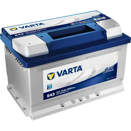 Autobaterie VARTA Blue Dynamic 72Ah/680A (572409068) Finální Výprodej