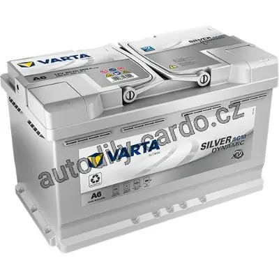 Objednat Nyní Autobaterie VARTA Start-Stop Plus 80Ah/800A (580901080)