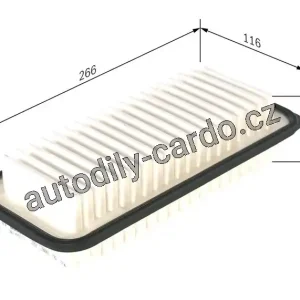 Autentický Vzduchový filtr BOSCH (BO 1987429177)