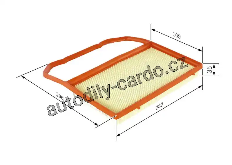 Vzduchový filtr BOSCH (BO F026400285) Pouze Dnes