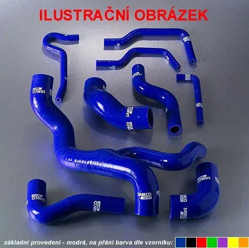 Expresní Doručení Hadicový kit Samco Subaru Impreza Turbo Ver 9 Hawkeye WRX (06-08)