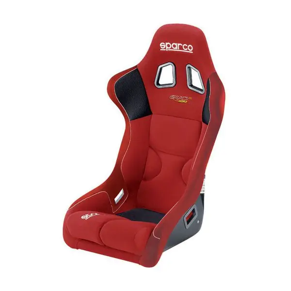Sportovní sedačka Sparco Evo III (XL) laminát - červená Top Prodej