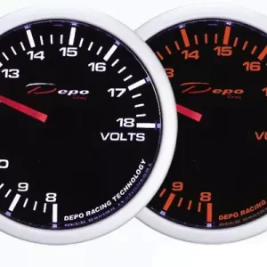Cenový Hit Přídavný budík Depo Racing WA 60mm - voltmetr