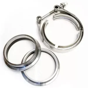 V-band set 57mm (2.25 palce) - spona + příruby nerez Cenový Hit