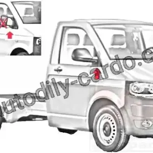 Vnější zpětné zrcátko VAN WEZEL 5790805 Cenový Hit