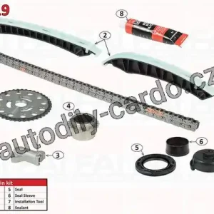 Autentický Sada rozvodového řetězu FAI AutoParts TCK119