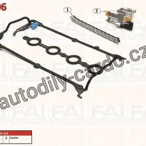 Bezpečná Platba Sada rozvodového řetězu FAI AutoParts TCK106