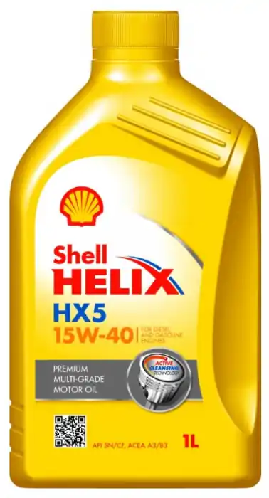 Vysoce Kvalitní Shell Helix HX5 15W-40 1L