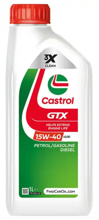 Castrol GTX 15W-40 A3/B3 1L Dokud Zásoby Vydrží