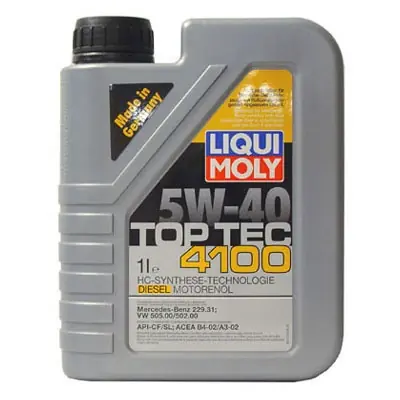 Rychlé Dodání Liqui Moly Top Tec 4100 5W-40 1L