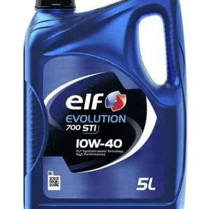 Bezpečná Platba Elf Evolution 700 STI 10W-40 5L + štítek