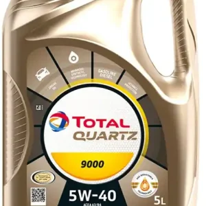 Cenová Bomba Total Quartz 9000 5W-40 5L + štítek