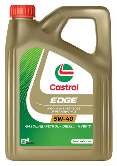 Bezpečná Platba Castrol EDGE 5W-40 4L + štítek