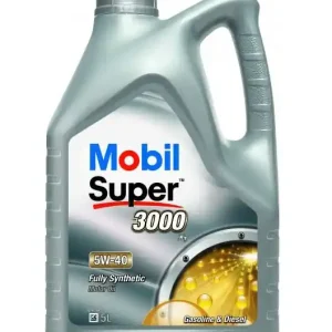 Expresní Doručení Mobil Super 3000 X1 5W-40 5L + štítek