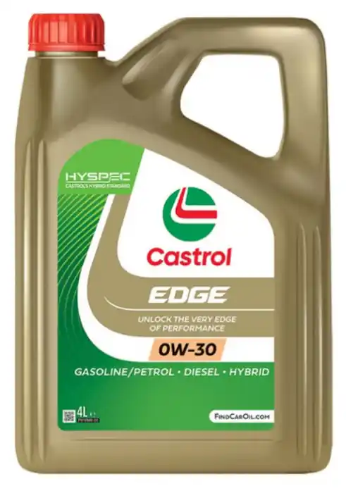 Omezená Nabídka Castrol EDGE 0W-30 4L + štítek