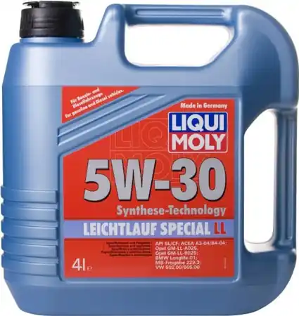 Liqui Moly Leichtlauf Special LL 5W-30 4L + štítek Cenová Bomba
