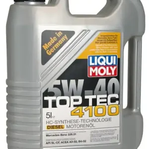 Výprodej Liqui Moly Top Tec 4100 5W-40 4L + štítek