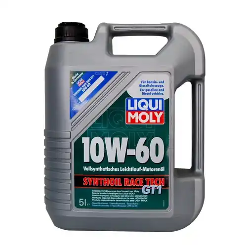 Liqui Moly Synthoil Race Tech GT1 10W-60 5L + štítek Speciální Cena