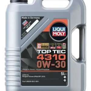 Koupit Online Motorový olej LIQUI MOLY Top Tec 4310 0W-30 5L - 2362