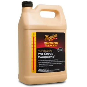 Aktuální Meguiar's Pro Speed Compound - extrémně účinná profesionální korekční a lešticí pasta s technologií super-mikroabraziv, objem: 3,78 l