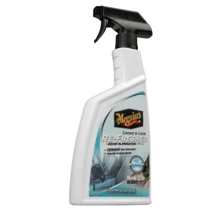Akční Nabídka Meguiar's Carpet & Cloth Re-Fresher - odstraňovač zápachu, vůně do interiéru a oživovač tkanin, 709 ml