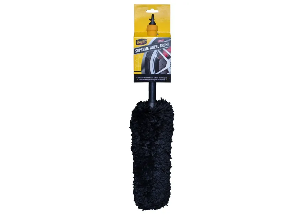 Meguiar's Supreme Wheel Brush - Large - luxusní mikrovláknový kartáč na kola, velký, 45 cm Bezpečná Platba