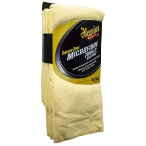 Meguiar's Supreme Shine Microfiber Towel - mikrovláknová utěrka, 40 cm x 60 cm (6 kusů) Nejlepší Volba