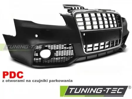 Akční Cena Přední nárazník Sport chrom-černá PDC Audi A4 04/08