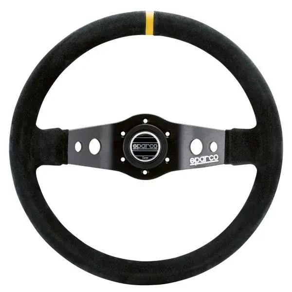 Pouze Dnes Volant Sparco R215 Safari 350mm - černý/černý - semiš