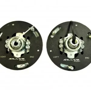 Přední horní uložení tlumičů (Pillowball Top Mounts) Silver Project VW Polo 6N2 Horká Nabídka