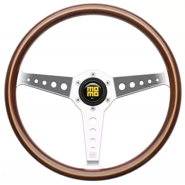 Levný Volant Momo Heritage Line California Wood 360mm - dřevěný