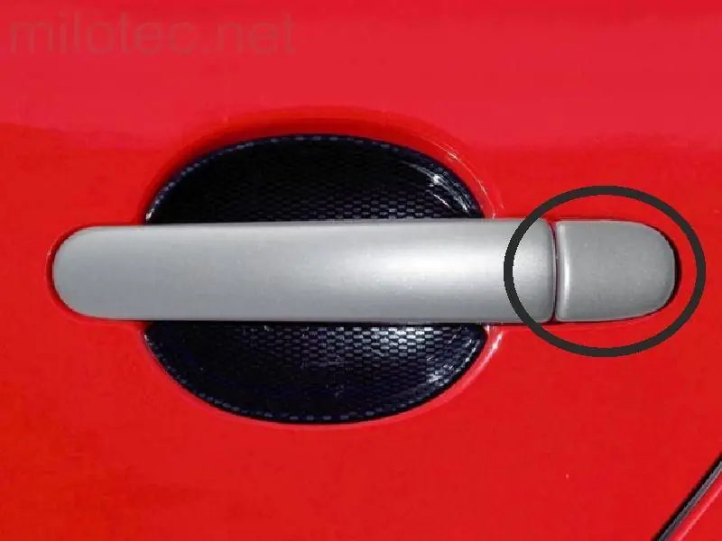 Kryty klik malé, ABS stříbrný matný, 4x bez otvoru pro zámek,Škoda Octavia I. Facelift 2000 - 2004 Levný