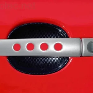 Odeslání Ihned Kryty klik - děrované, stříbrné matné, (4+4 ks dva zámky),Škoda Octavia II. 2004 - 2008