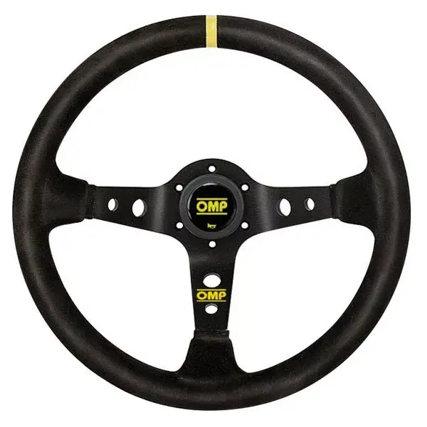 Volant OMP Corsica 330 330mm - černý/černý - semiš Horká Nabídka