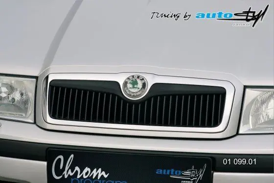 Lišta masky - černý desén, Škoda Octavia Nejlepší Volba