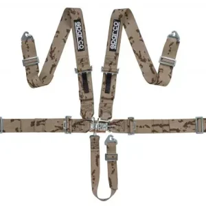Oblíbený Bezpečnostní pás Sparco Off-Road 5-bodový camo - karabina (SFI homologace)
