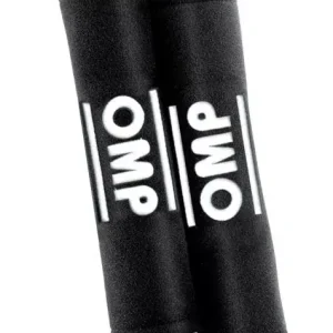 Návleky na bezpečnostní pásy OMP černé - 50mm Top Prodej