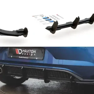 Přímo Od Výrobce Středový spoiler pod zadní nárazník + Flaps Volkswagen Polo GTI Mk6