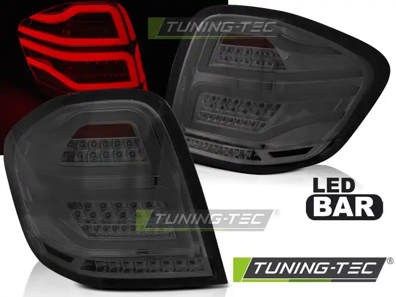 Zadní led světla Mercedes M-class W164 09-11 kouřová led Nejlepší Cena