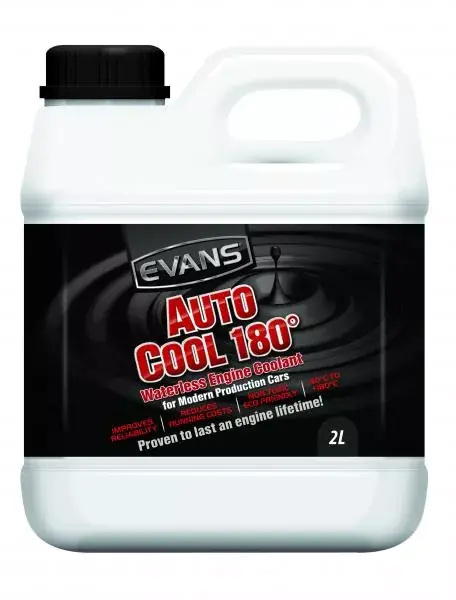Originální Chladící kapalina Evans Auto Cool 180° - 2 litry