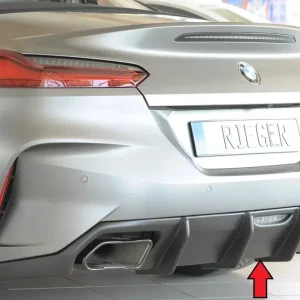 Rieger vložka zadního nárazníku pro BMW Z4 G29, G4Z roadster, plast ABS bez povrchové úpravy Sezónní Sleva