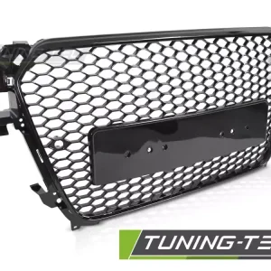 Přední maska GLOSSY BLACK PDC AUDI A4 B8 12-15 Autentický
